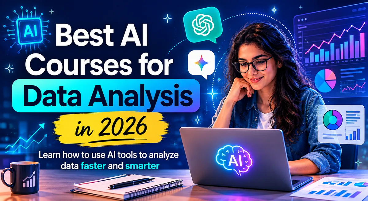Best AI Courses for Data Analysis in 2026