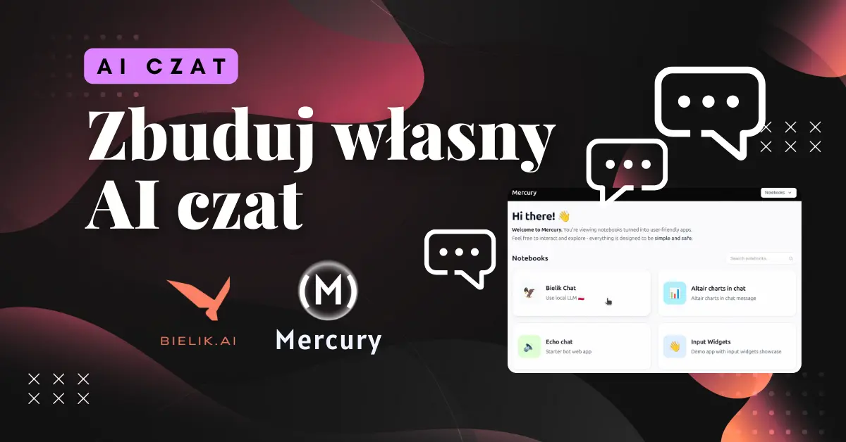 Zbuduj lokalnego czata AI w Pythonie - Mercury + Bielik LLM krok po kroku