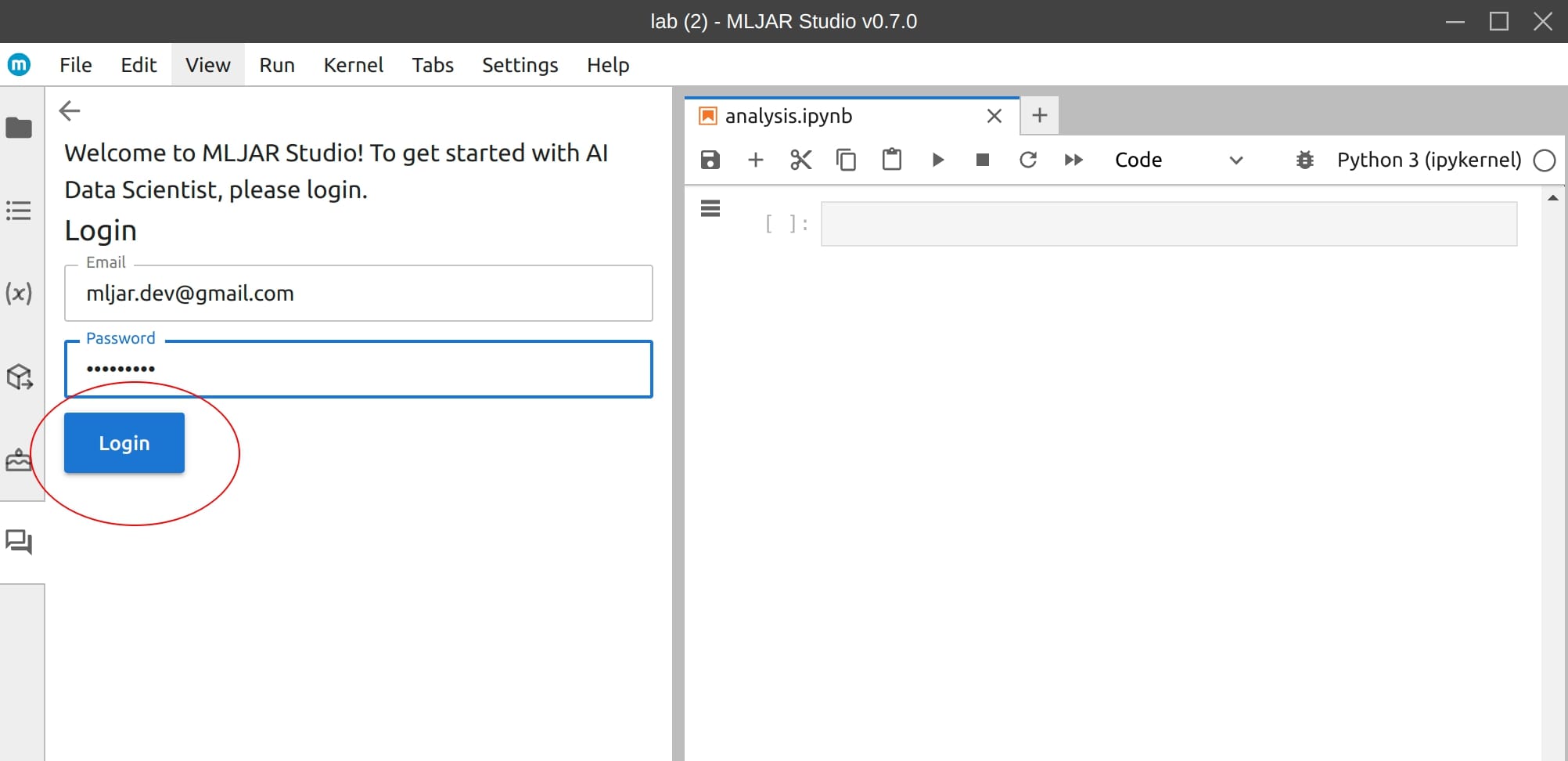 setup chatgpt in jupyter notebook