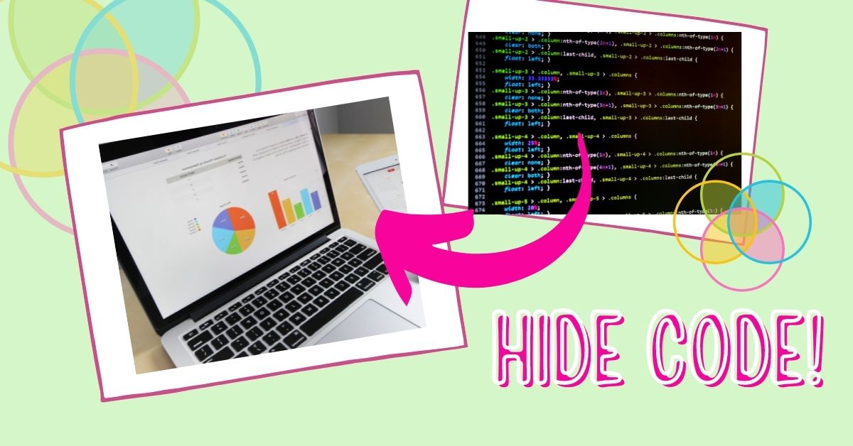 Hide Code in Jupyter Notebook banner