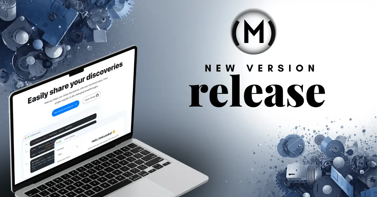 New version of Mercury (3.0.0) - a framework for sharing discoveries