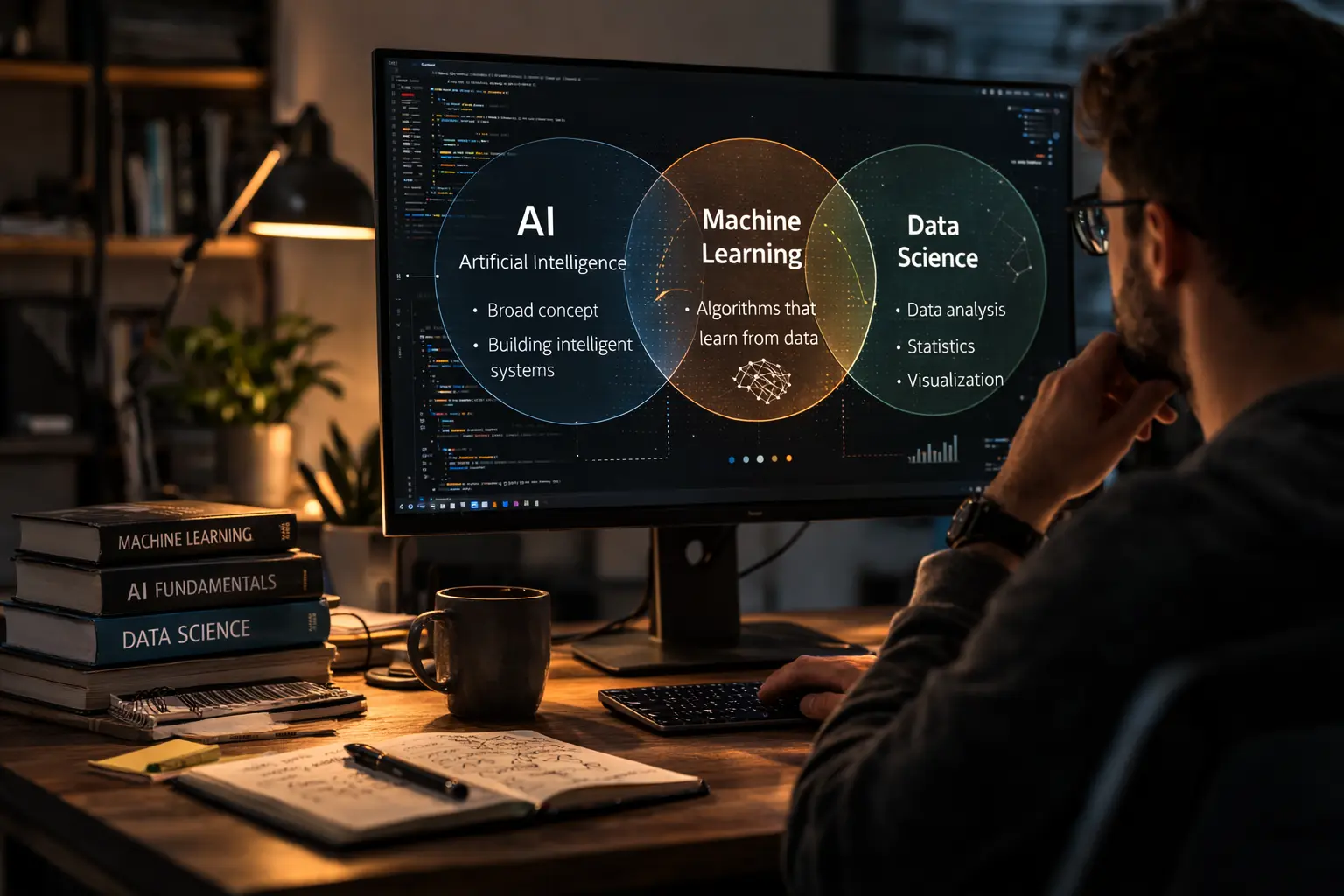 Machine Learning vs AI vs Data Science: What’s the Difference? (Complete Guide)