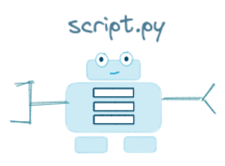 Robot as Python script