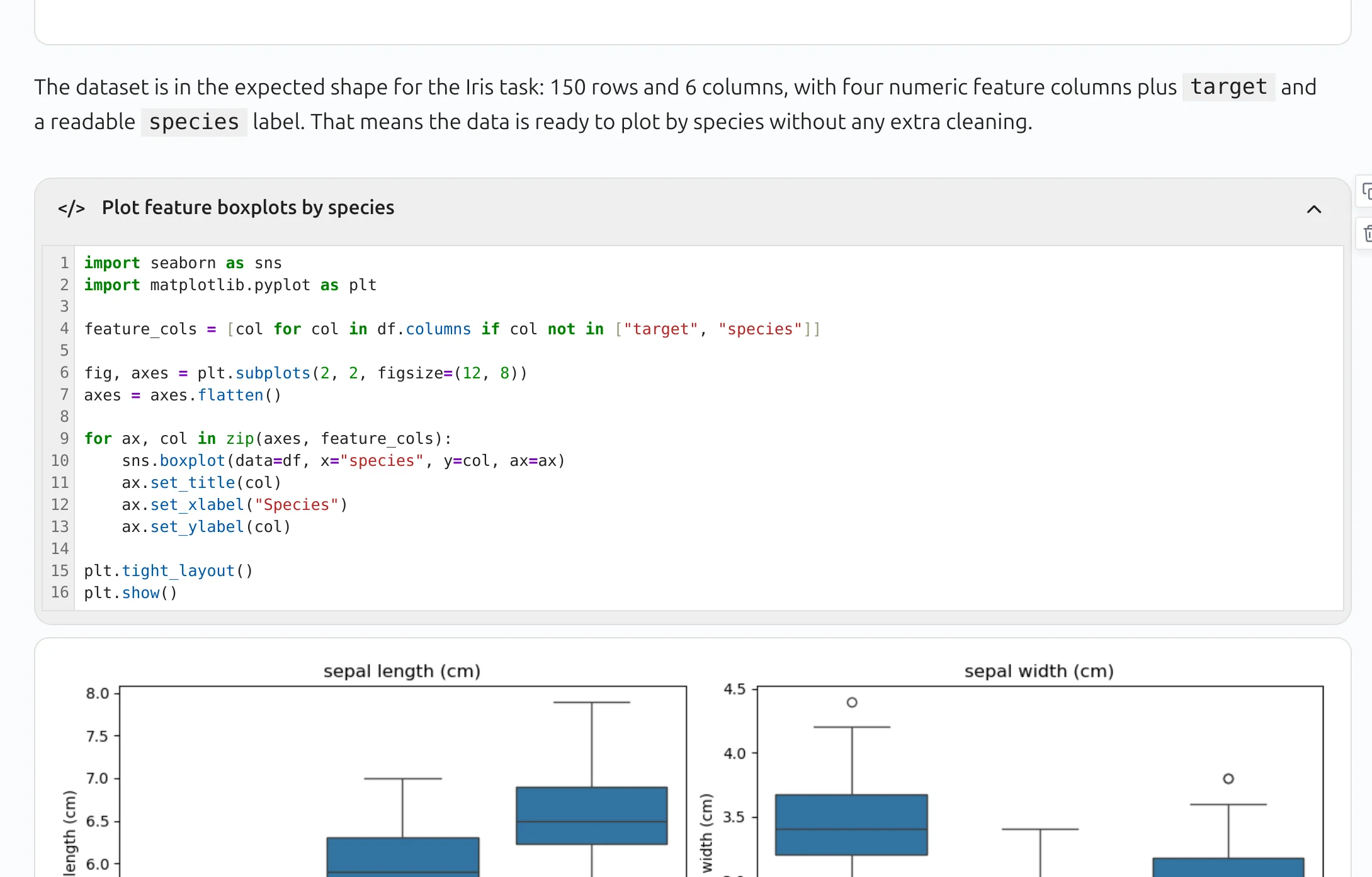 Expanded AI-generated Python block