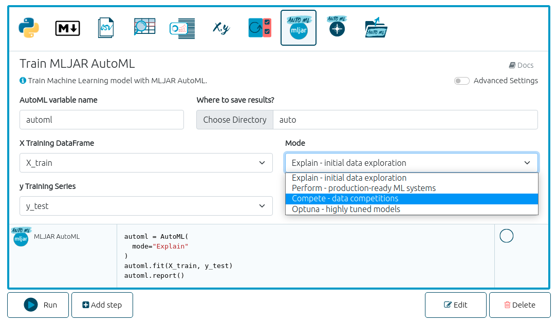 MLJAR Studio a new way to build data apps