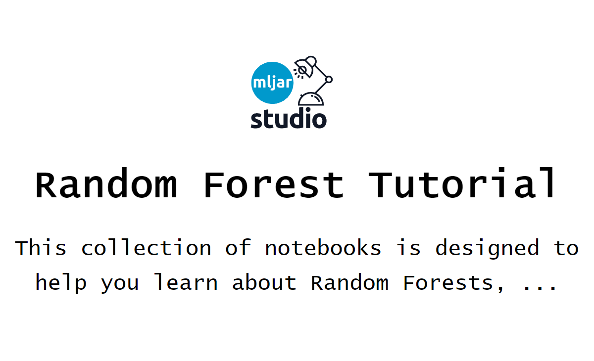Random Forest Tutorial